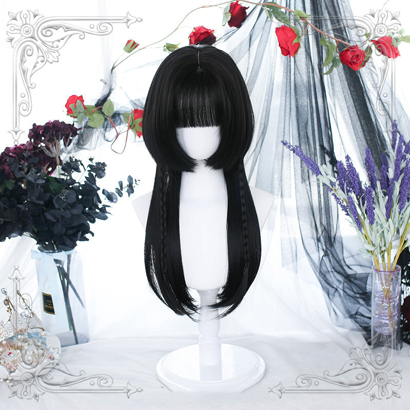 Lolita Long Straight Hair Wig  KF82829