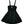 black suspender dress  KF9362