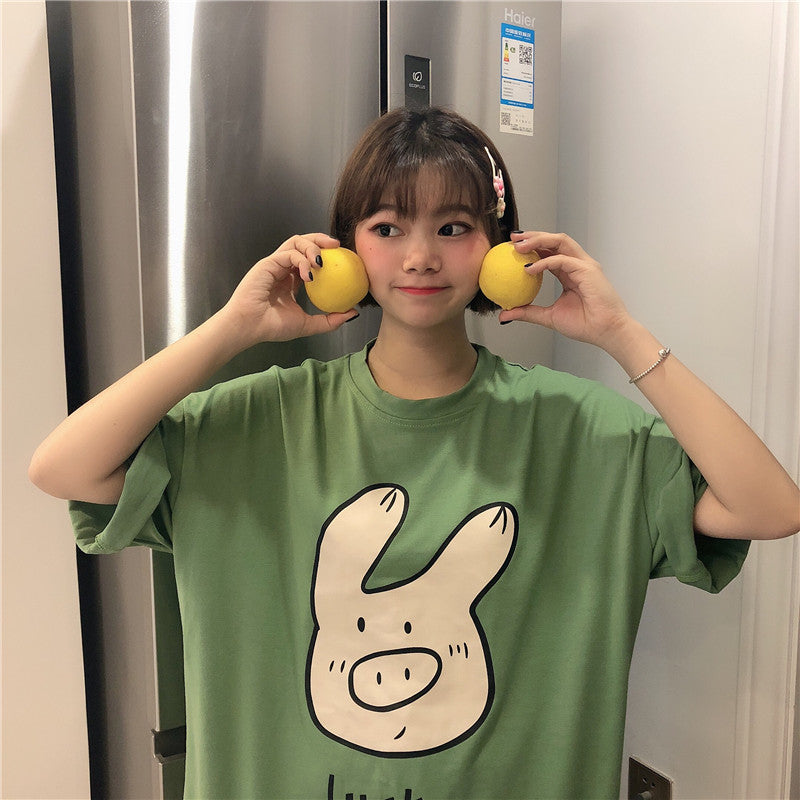 Ulzzang Cartoon T-shirt KF90648