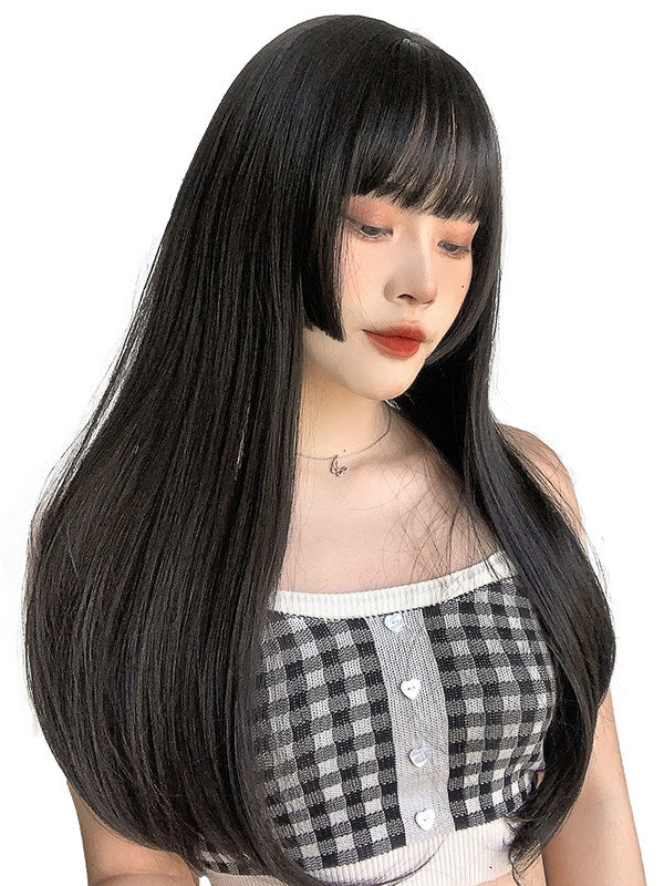 Long straight wig KF90274