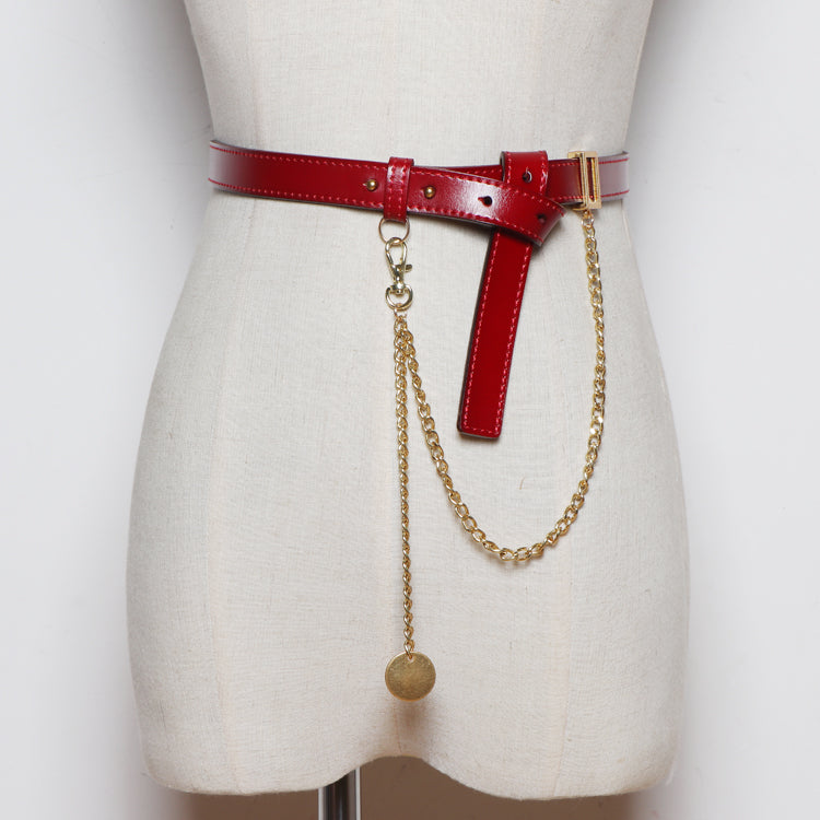 Fashion chain belt KF81833