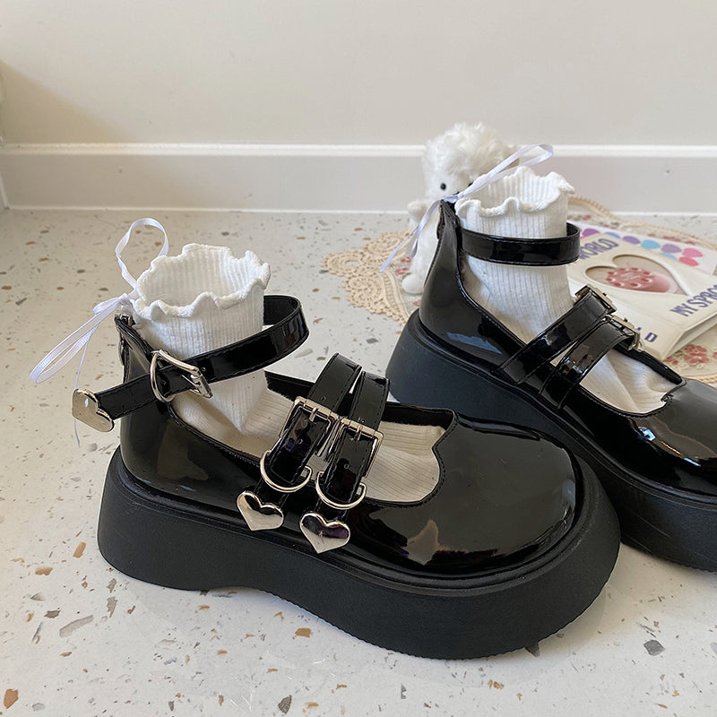 Punk platform shoes  KF82175
