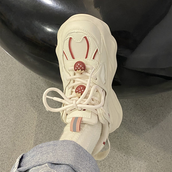 Harajuku strawberry shoes  KF83184