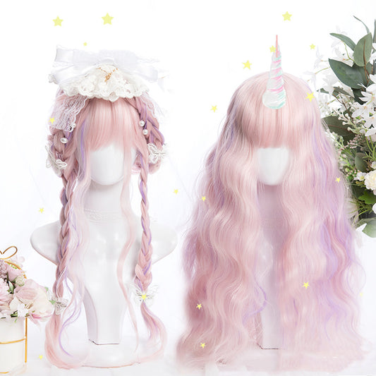 Long curly wig KF81515