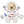 Cute space bear bag KF82256