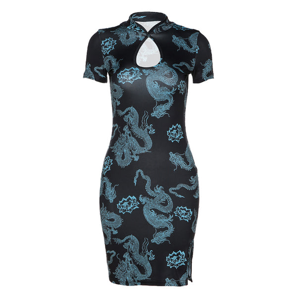 Dragon cheongsam dress KF81894