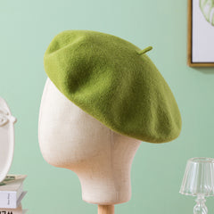 All-match woolen beret KF82279