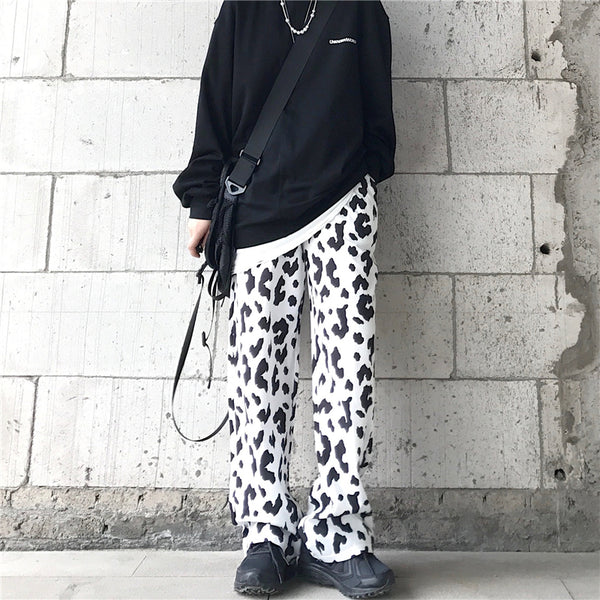 Ulzzang cow pants KF81523