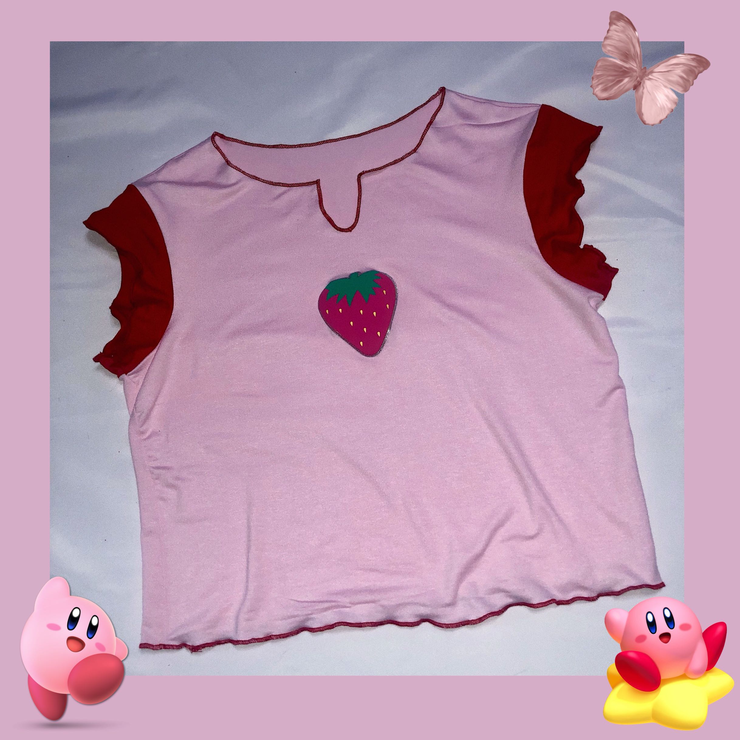 Pink Strawberry T-shirt KF90371