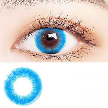 cosplay color contact lenses (two pieces)  KF83255