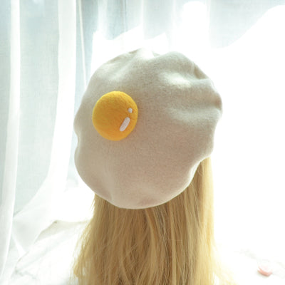 Poached egg beret KF9273