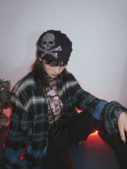 Punk skull hat KF82615