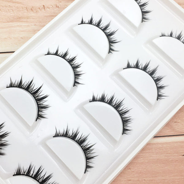 5 pairs of natural false eyelashes  KF83277