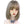 gray short straight hair KF40508