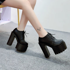 Fashion high heels KF9555