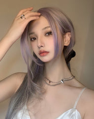 Purple gradient wig KF82103