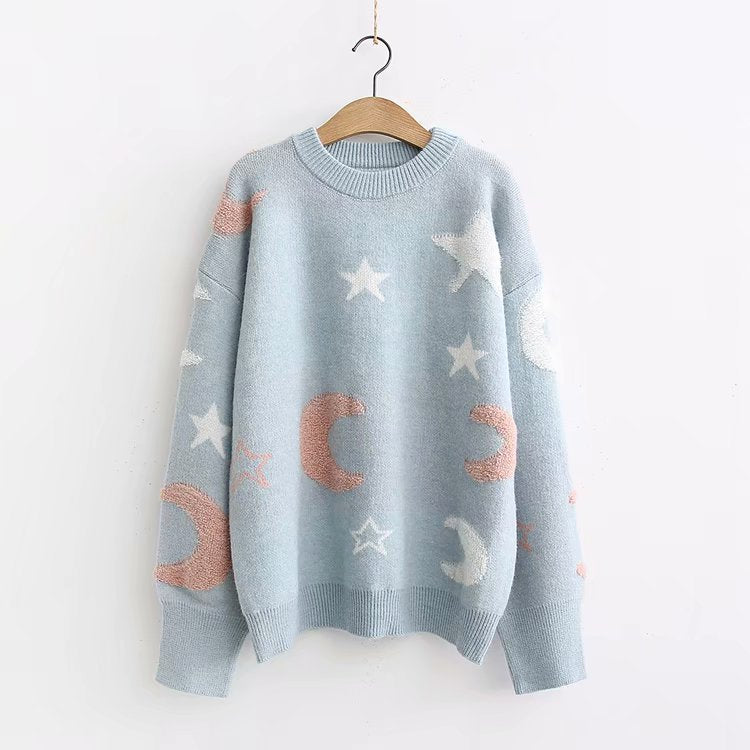 Star Moon Sweater KF9379