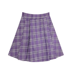 Korean plaid skirt KF81158