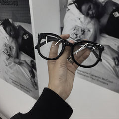 Unisex black glasses KF81430