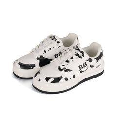 Casual cow shoes KF81637