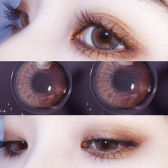 PINK CONTACT LENS (TWO PIECES) KF23914