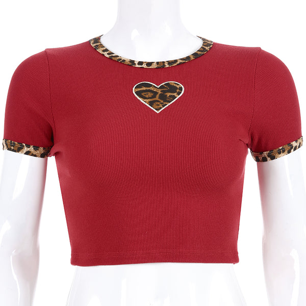 Vintage red t-shirt KF90511