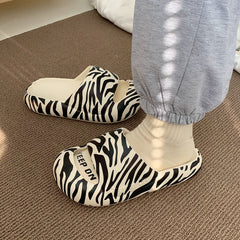 Leopard Cow Slippers KF82609