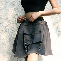 Ulzzang pleated skirt KF90790