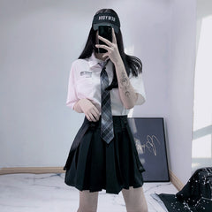 Harajuku tie shirt KF81283