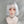 White short straight wig KF81916