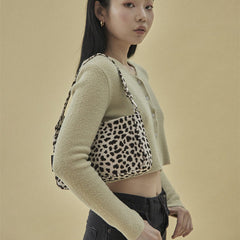 Leopard print retro bag KF81589