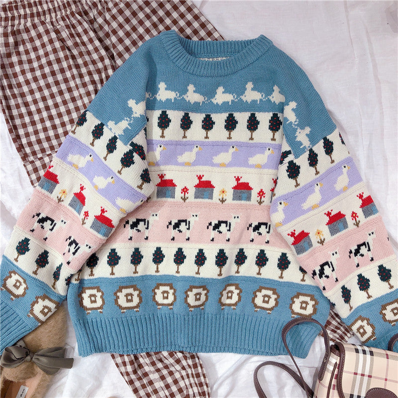 Chic Knit Sweater KF9502