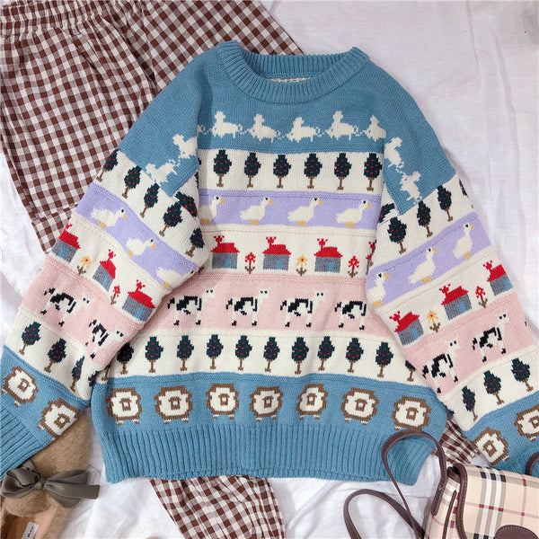 Chic Knit Sweater KF9502