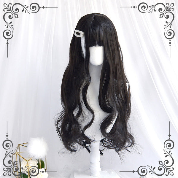 Long curly wig KF81674