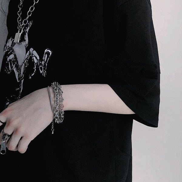 Unisex Three Layer Bracelet KF81431