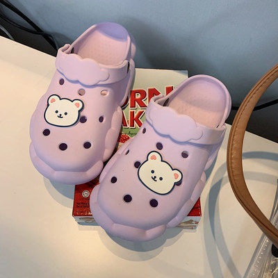 Soft  cartoon cute bear slippers KF82199