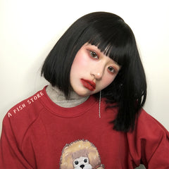 Short straight wig KF90604