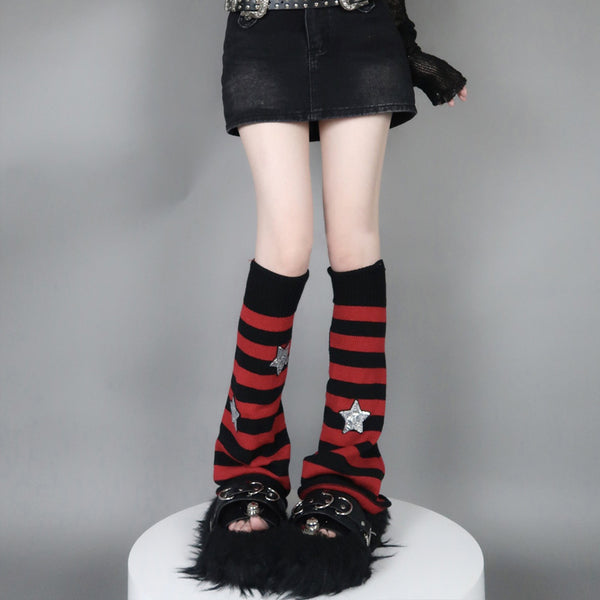 punk leg socks KF82981