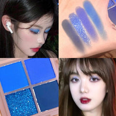 Matte shimmer four-color eye shadow MK0030
