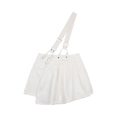 White denim skirt KF82145