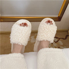 unzzy non-slip plush slippers KF50068