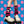 Striped skull socks KF82896