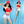 Sexy letter swimsuit KF80039