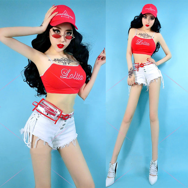 Sexy letter swimsuit KF80039