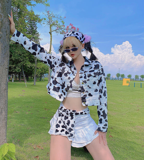 Cow jacket/vest KF81937