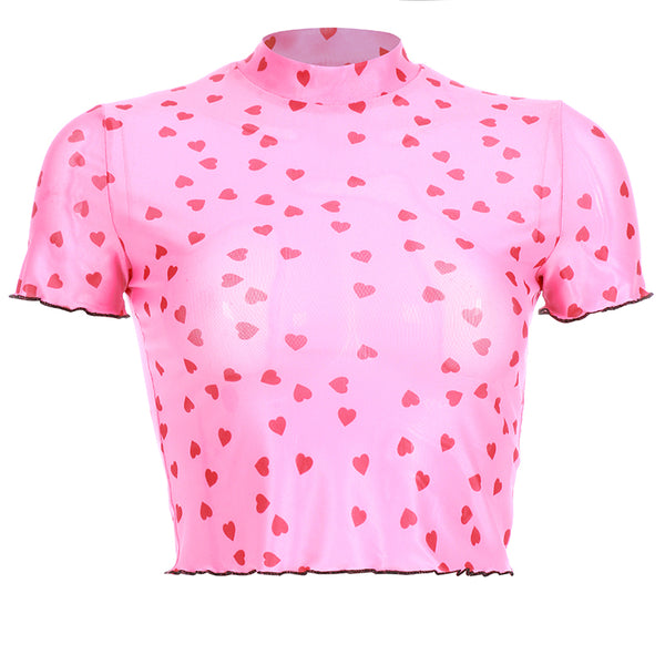 Love heart t-shirt KF90485