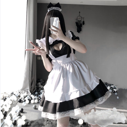 Black and white dress KF81809