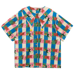 Color plaid shirt KF81995