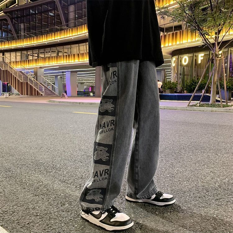 Harajuku Straight Jeans   KF82636