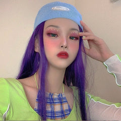 Purple wig  KF81117